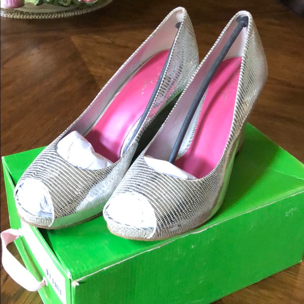 Lilly Pulitzer Resort Chic Wedges